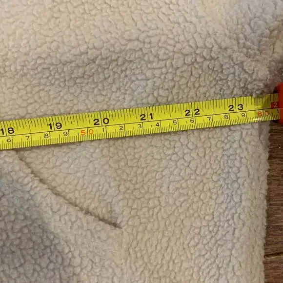 Le Lis Cropped Sherpa Fleece Pullover • Cozy Girlcore Gorpcore - Picture 3 of 5